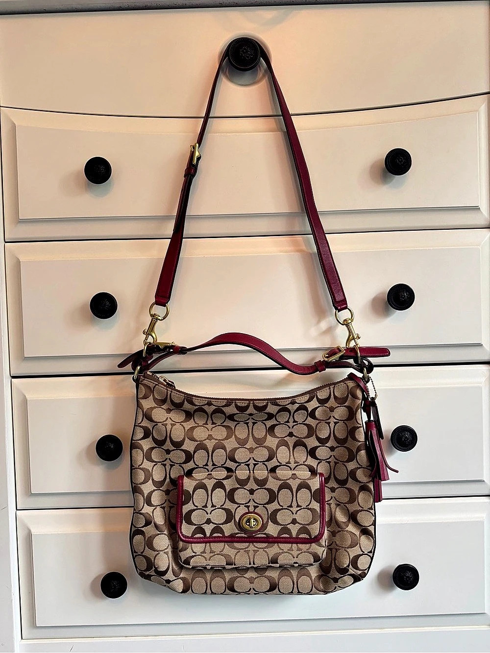 Coach Legacy Courtney Hobo Shoulder Bag